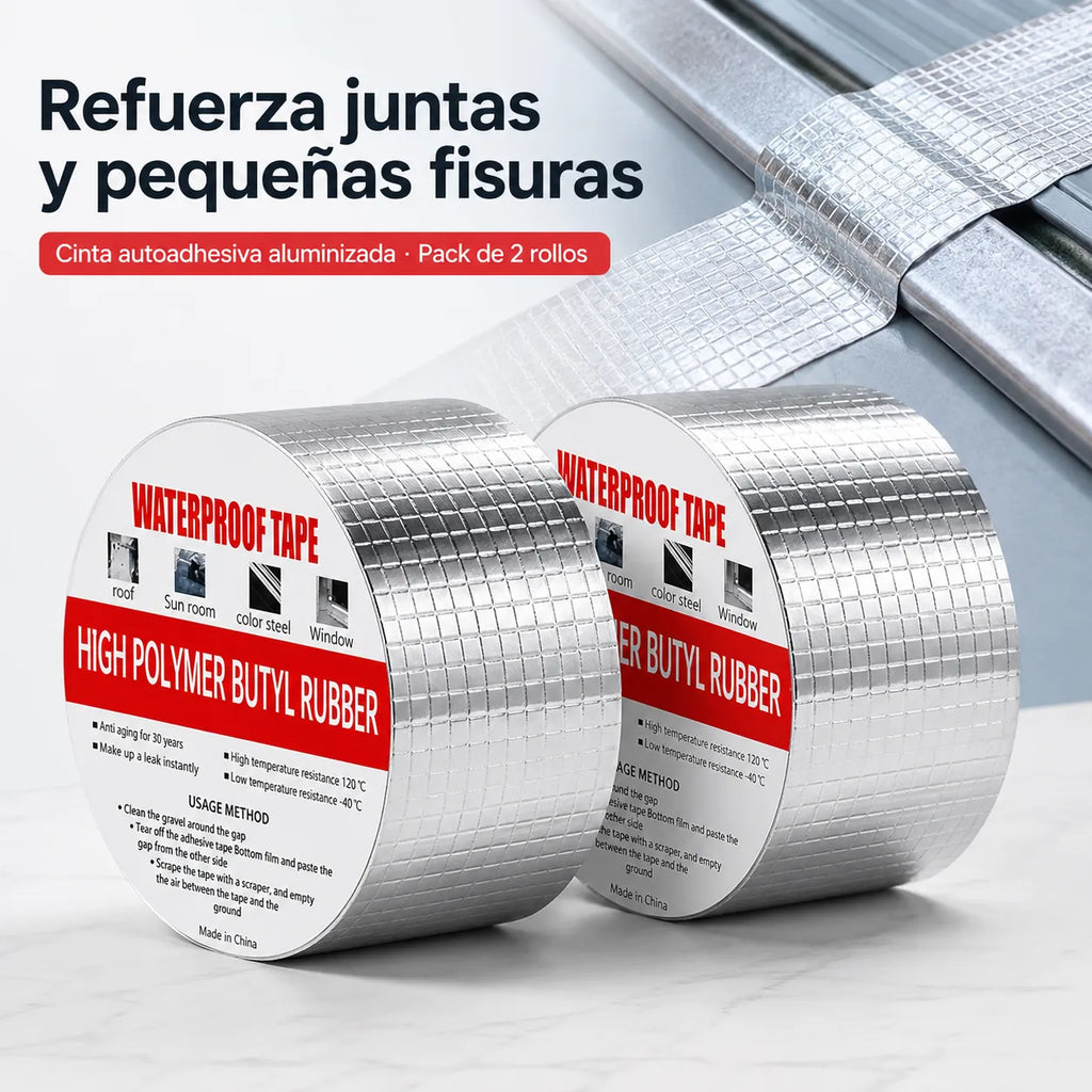 Cinta Anti Goteras Autoadhesiva 5 cm × 5 m · Pack de 2