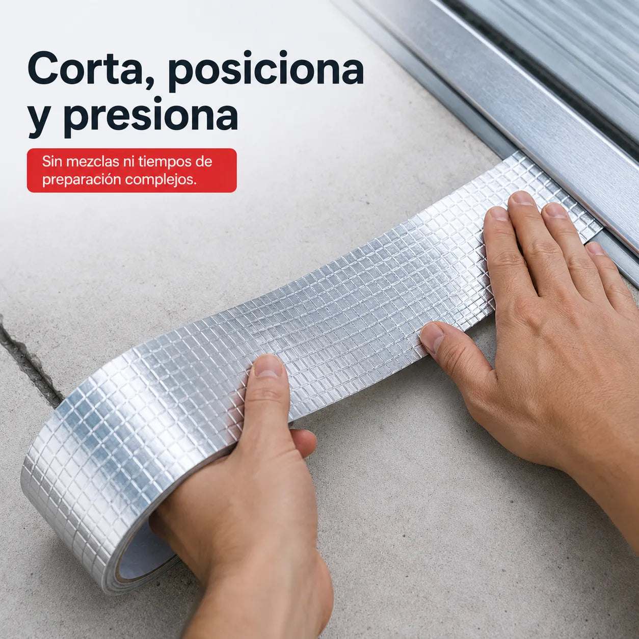 Cinta Anti Goteras Autoadhesiva 5 cm × 5 m · Pack de 2