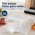 Pack 100 Bolsas para Sellado al Vacío