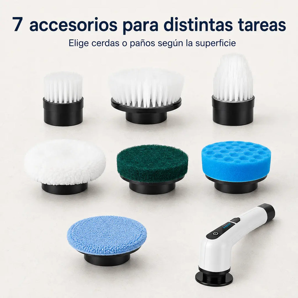 Cepillo Limpiador Inalámbrico 7 en 1