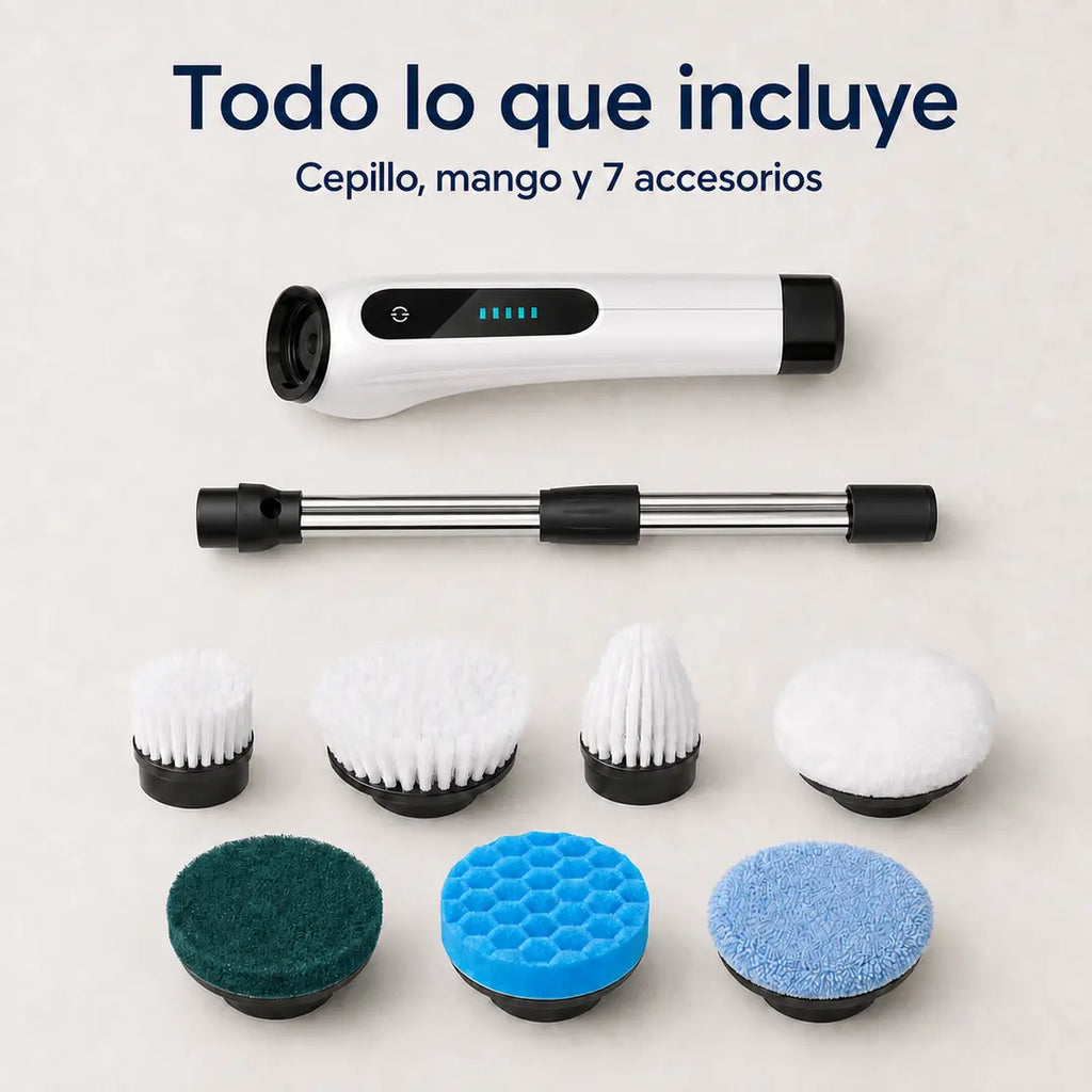 Cepillo Limpiador Inalámbrico 7 en 1