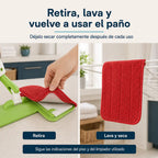 Mopa con Spray y Cabezal Giratorio 360°