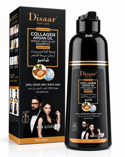 Cubre Tus Canas en Casa en 5 Minutos — Shampoo Pigmentante Sin Amoniaco